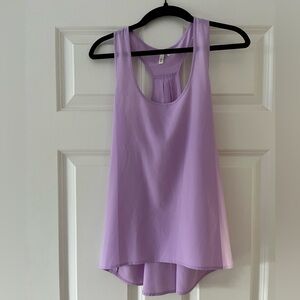 Lavender Lilac Blouse Tank, near new condition